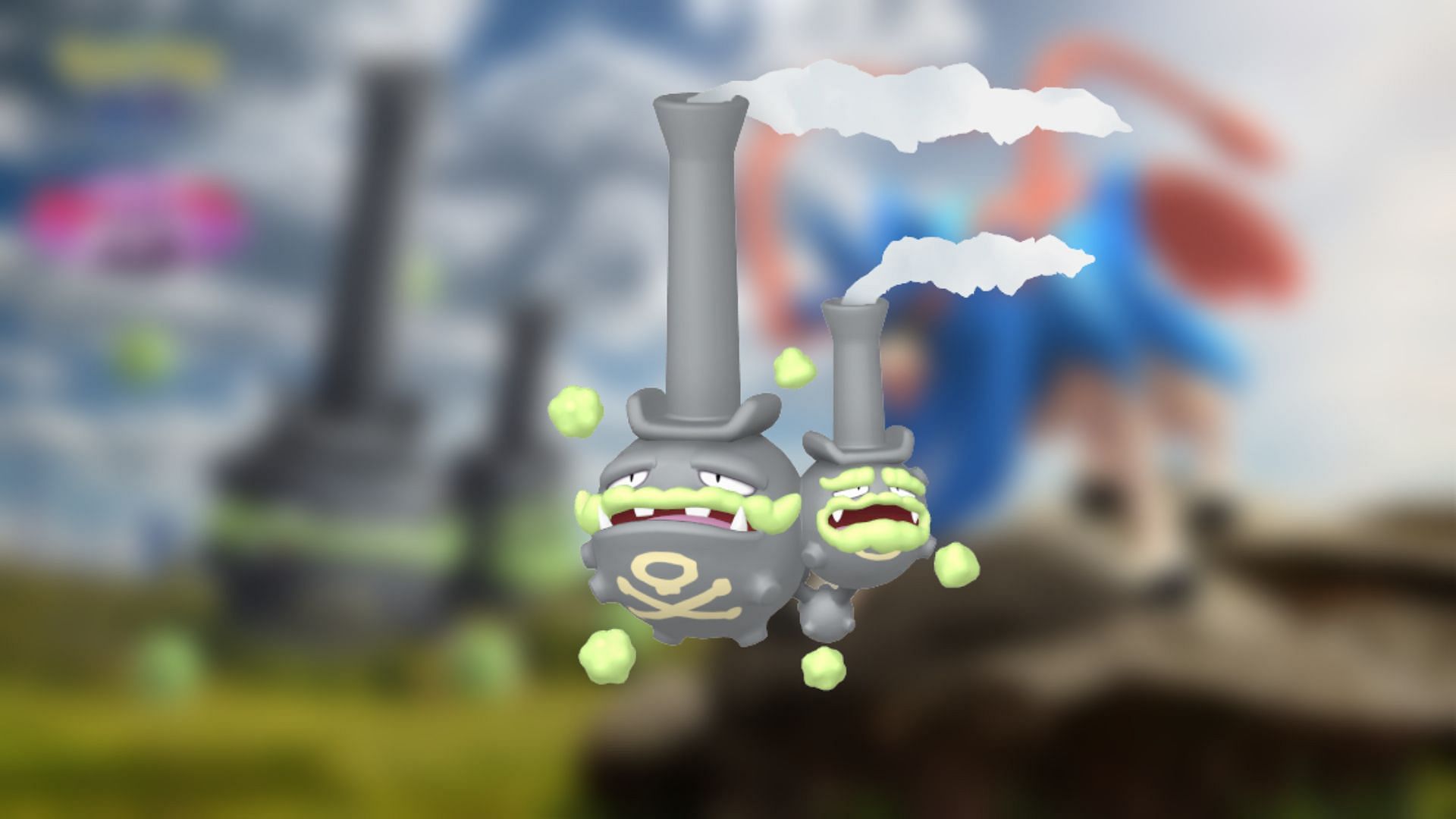 Koffing can evolve into Galarian Weezing during Legendary Heroes (Image via The Pokemon Company)