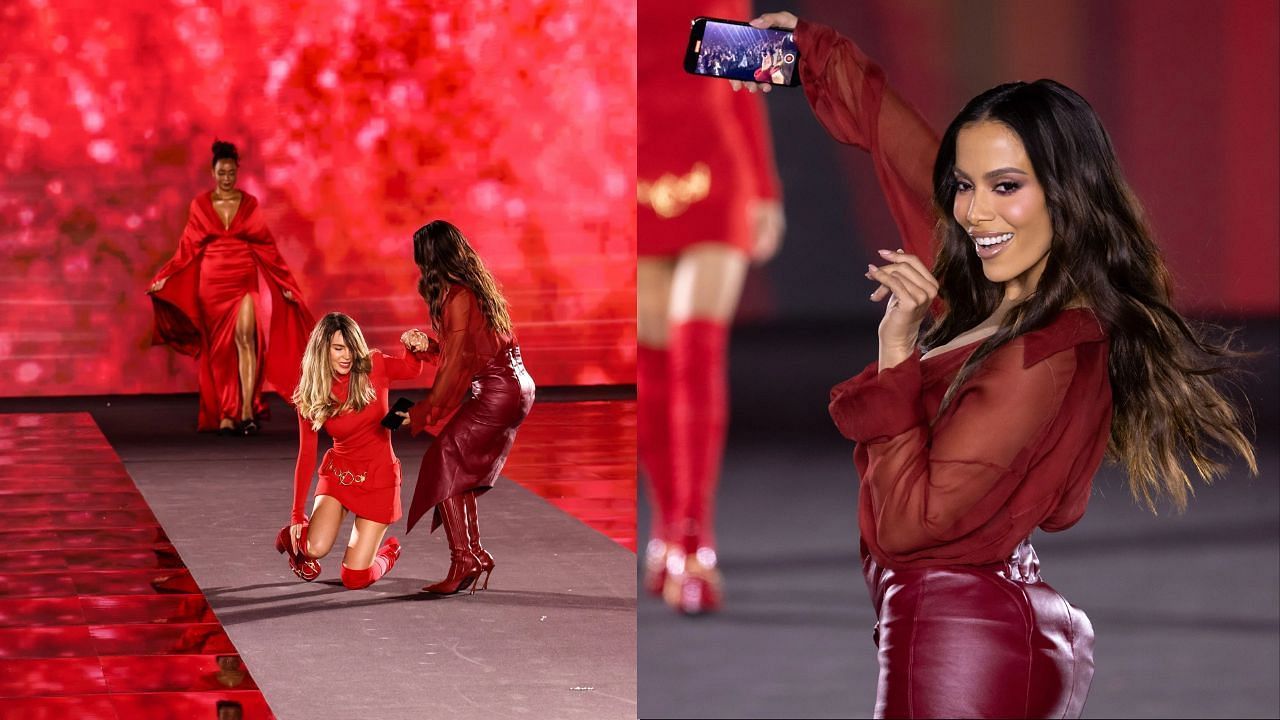 Anitta and Belinda (Photo by Lyvans Boolaky/Getty Images) (Photo by Arnold Jerocki/Getty Images)