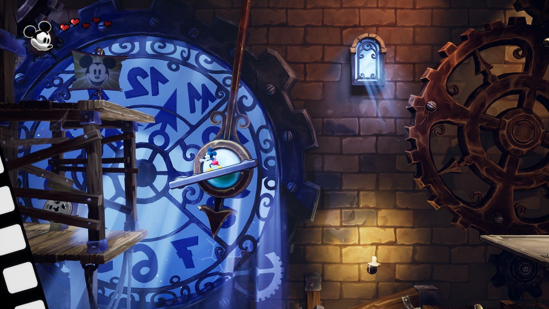 Disney Epic Mickey: Rebrushed looks pretty in action (Image via THQ Nordic)