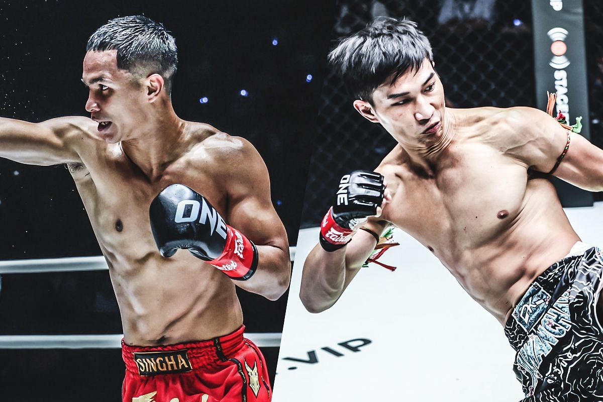 Superbon (L) and Tawanchai (R) | Image by ONE Championship