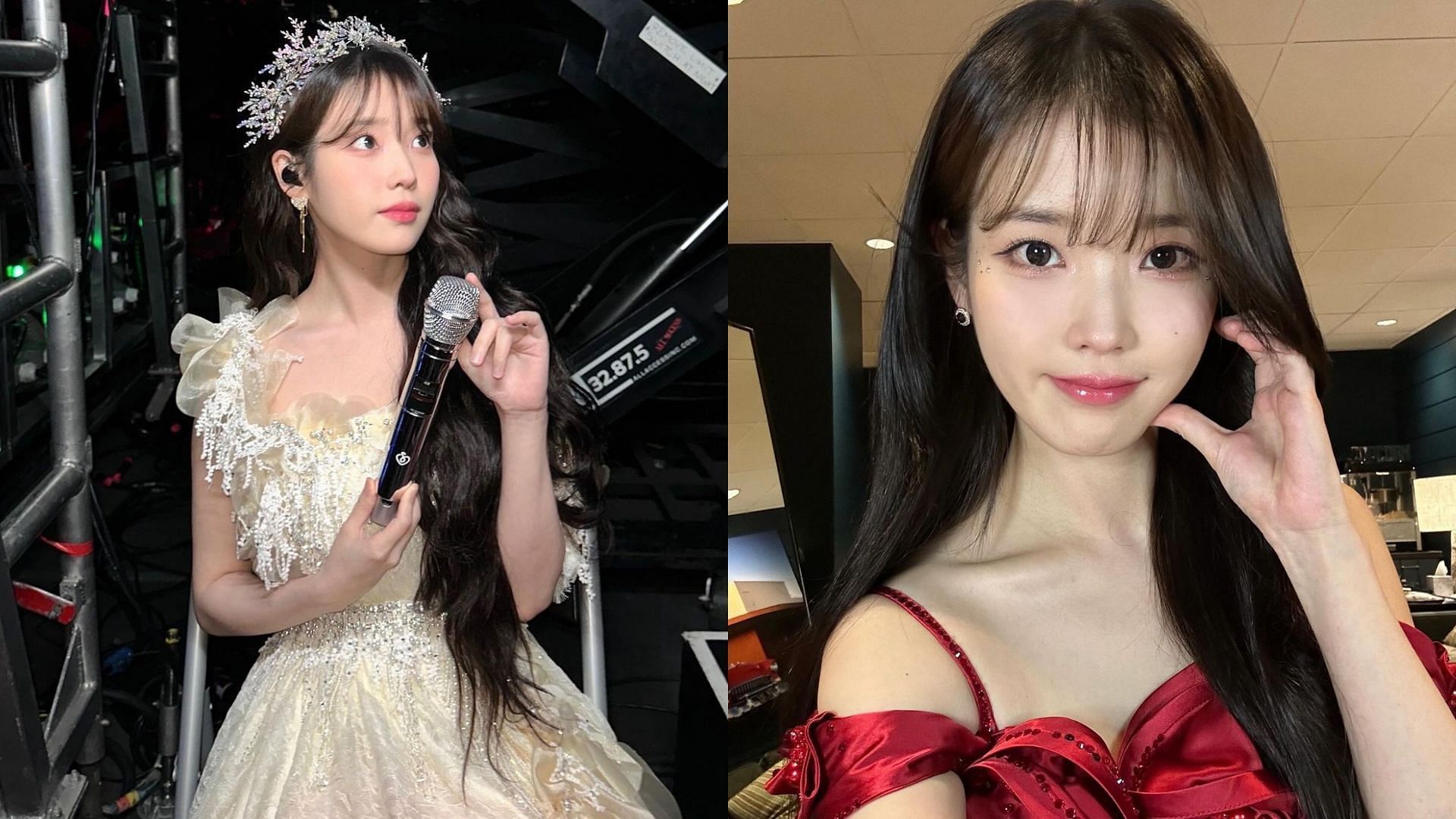 IU honors a generation of women in Korean music (Images via Instagram/dlwlrma)