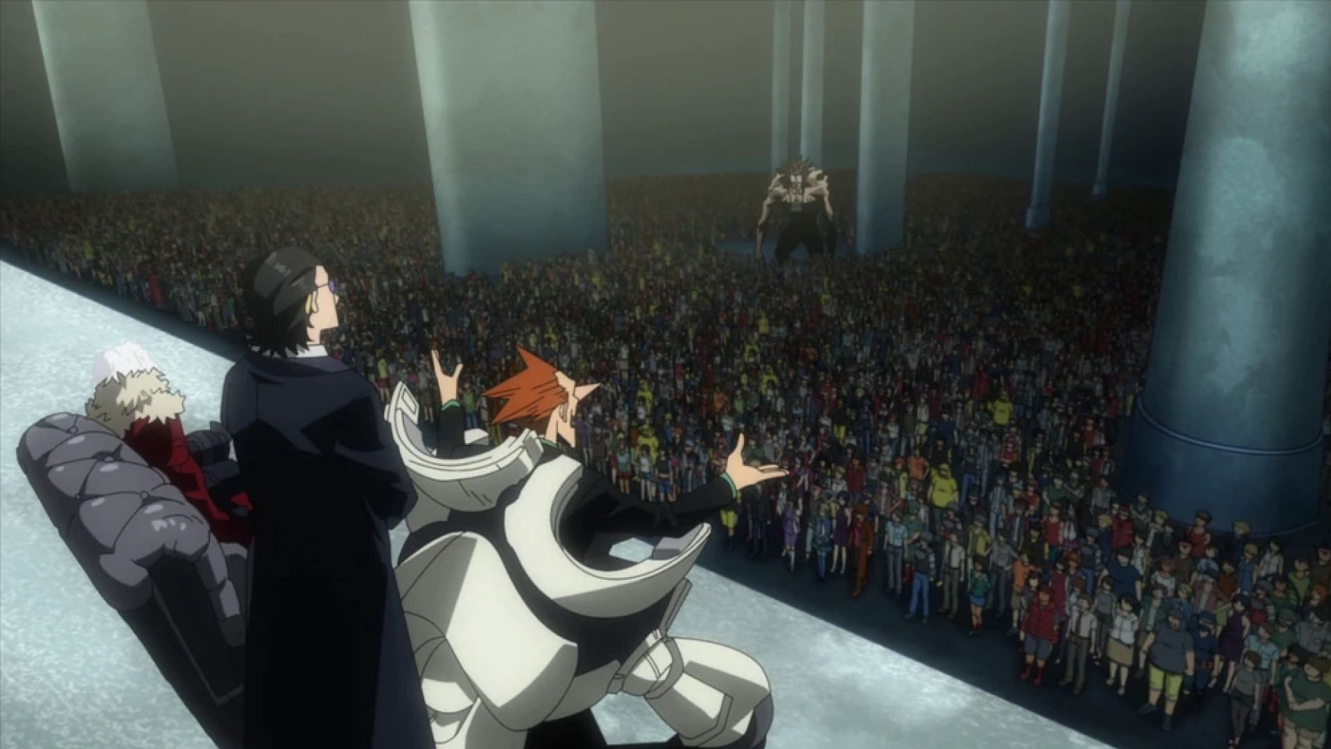 Re-Destro addressing the PLF members (Image via Bones)