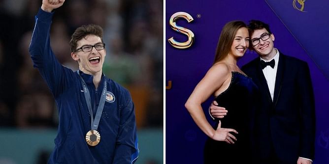 From recreating viral meme to red carpet appearance with girlfriend, Stephen Nedoroscik impresses at Emmys after winning bronze medal at Olympics