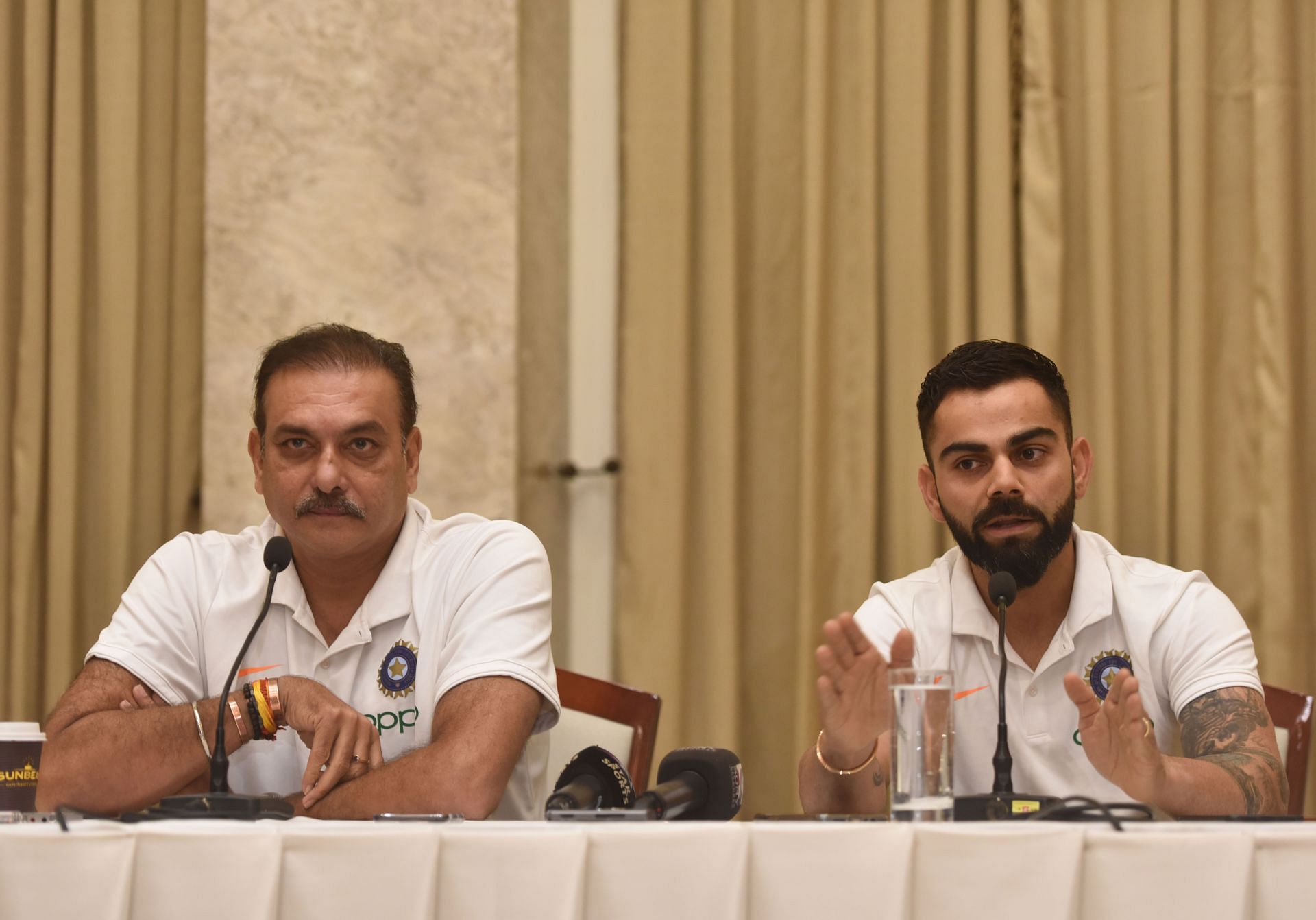 Indian Skipper Virat Kohli Holds Press Conference In Mumbai - Source: Getty