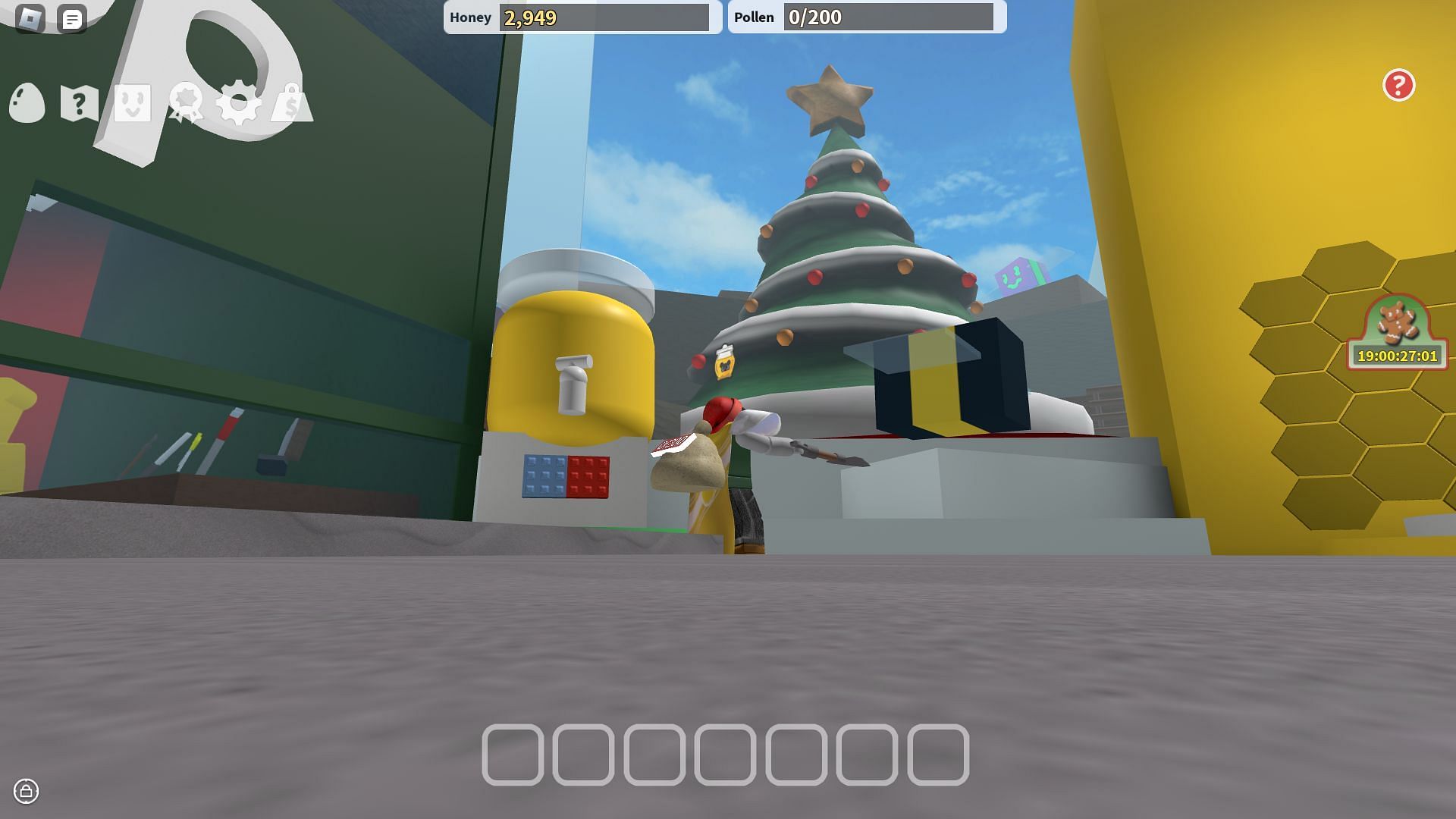 The Beesmas Tree (Image via Roblox)