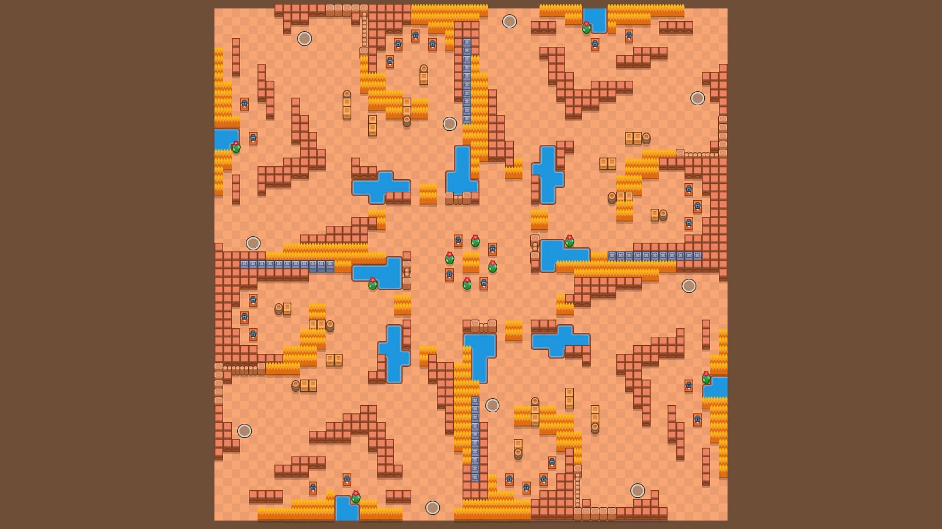 Final Four Duo Showdown map (Image via Supercell)