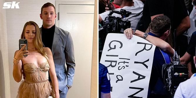 In Pictures: Paris Olympics viral gender reveal couple Ryan Murphy and wife Bridget share glimpse of the latter's baby bump