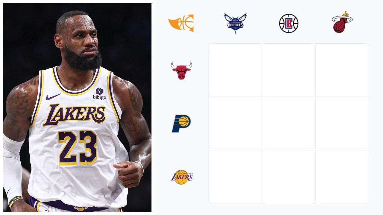 NBA Immaculate Grid answers for September 1. (Photos: IMAGN and @immaculategrid/X)