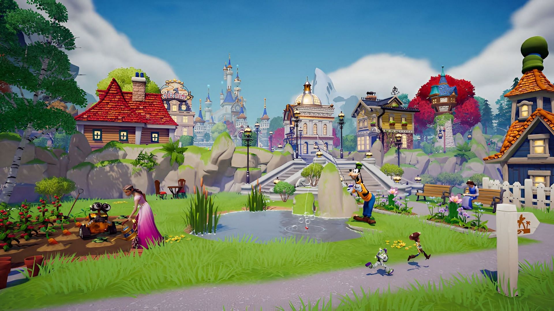 Where to find iron ore in Disney Dreamlight Valley (Image via Gameloft)