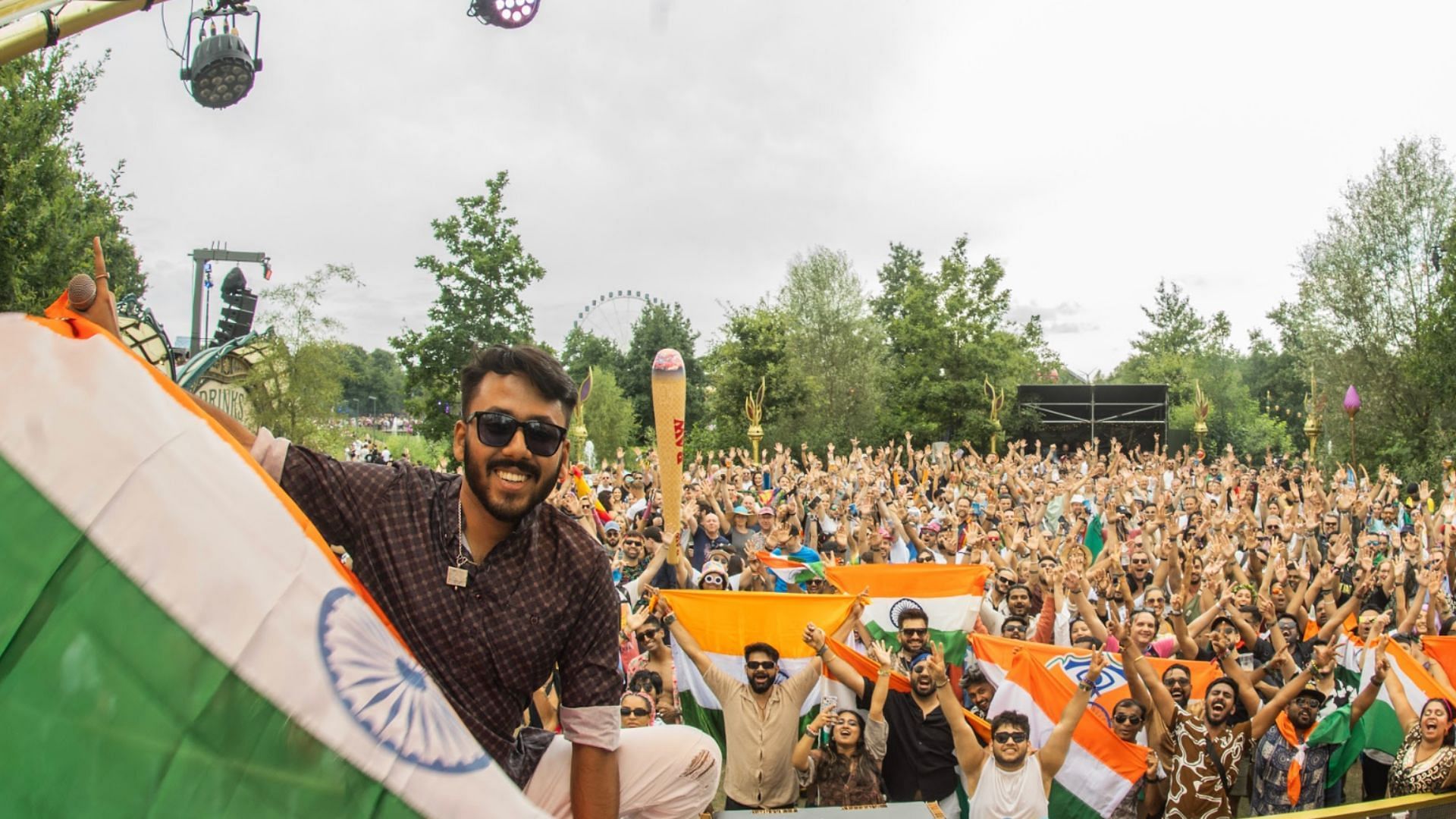 Kaushik Das is enjoying the &quot;Tomorrowland DJ&quot; tag | Image via Vision X Studio/Shared by interviewee