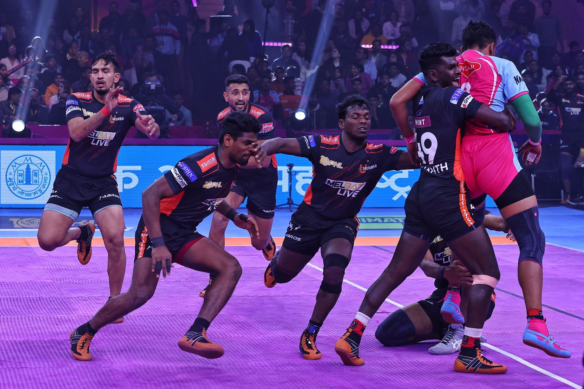 Jaipur Pink Panthers v U Mumba - Pro Kabaddi League - Source: Getty