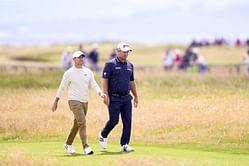 On-ground footage reveals Ryan Fox's candid reaction to Rory McIlroy's club head snap