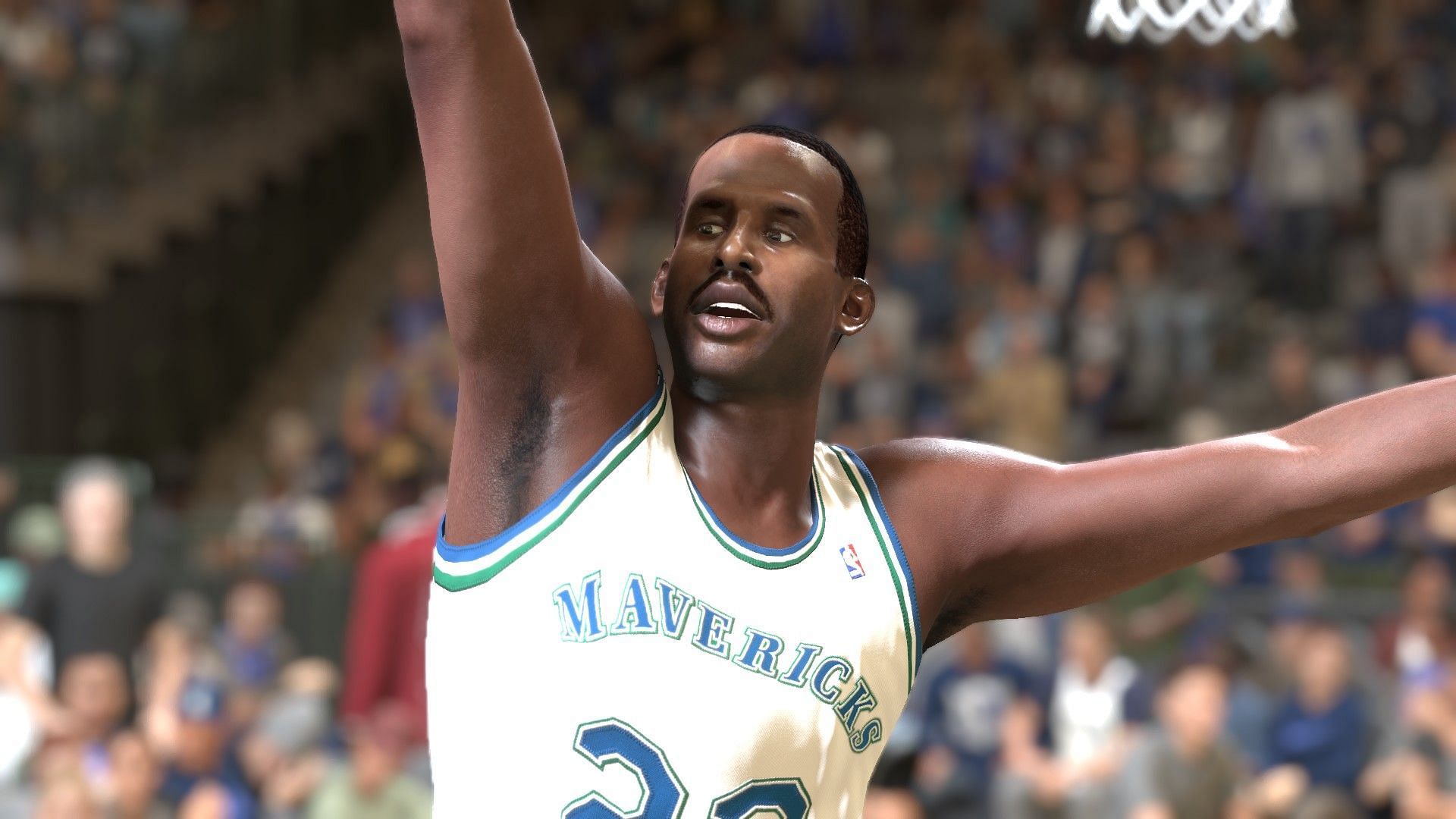 Here&#039;s a look at Rolando Blackman in NBA 2K25 (Image via 2K)