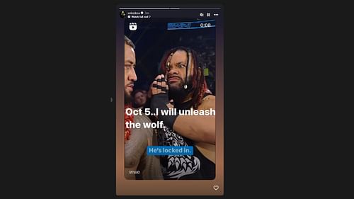 Solo Sikoa's message to Roman Reigns and Cody Rhodes! [Image credit: Solo Sikoa's Instagram story]