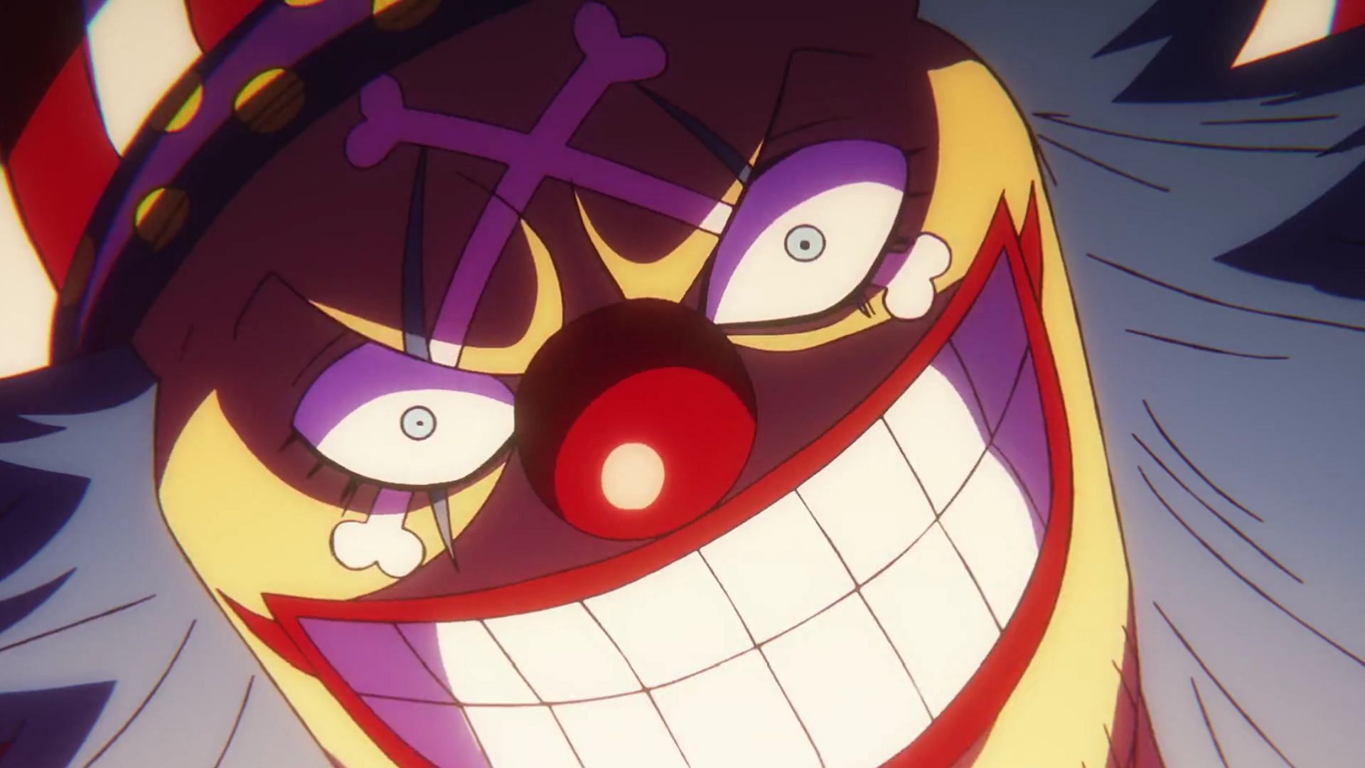 Buggy as seen in the One Piece anime (Image via Toei)