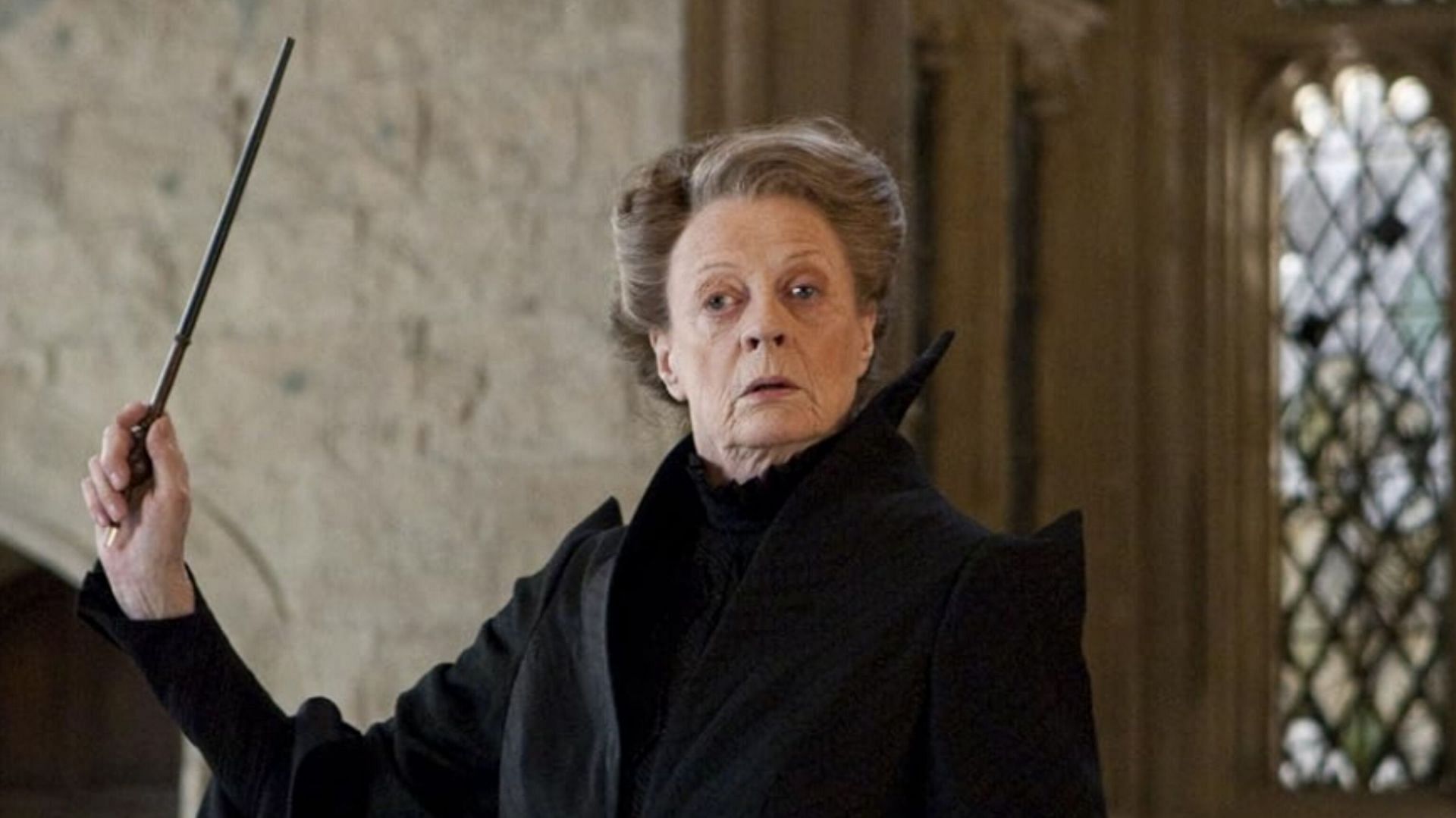 Professor McGonagall in the Harry Potter series (Image via Warner Bros)