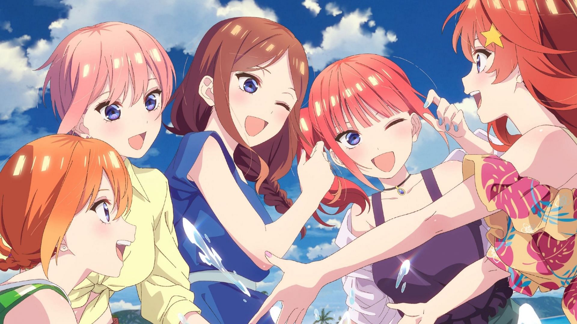 The Quintessential Quintuplets: Honeymoon Arc reveals official trailer (Image via Bibury Animation Studios)