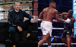 Oleksandr Usyk gives instant reaction to Anthony Joshua's IBF title fight loss after attending event live at Wembley