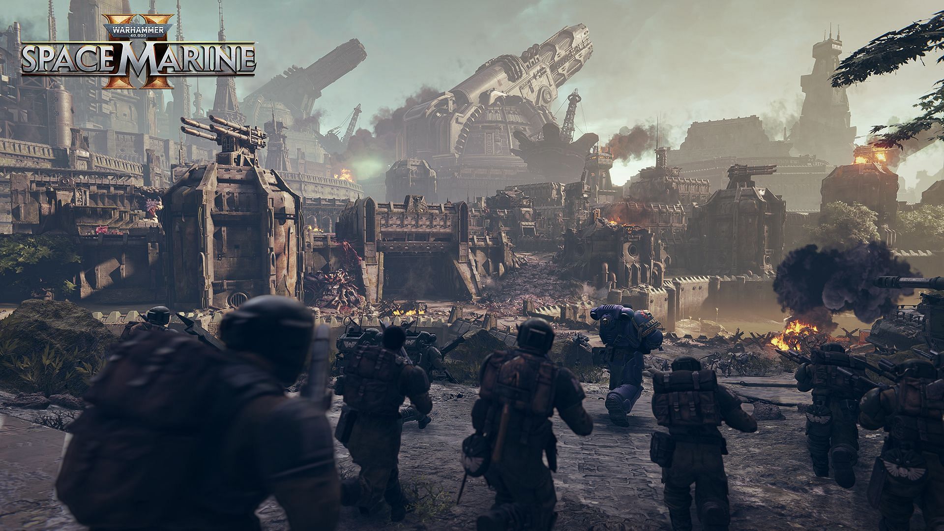 A scene demonstrating the graphical fidelity of Space Marine 2 (Image via Saber Interactive)