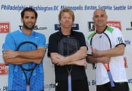 Pete Sampras, Jim Courier and Andre Agassi (Source: Getty)