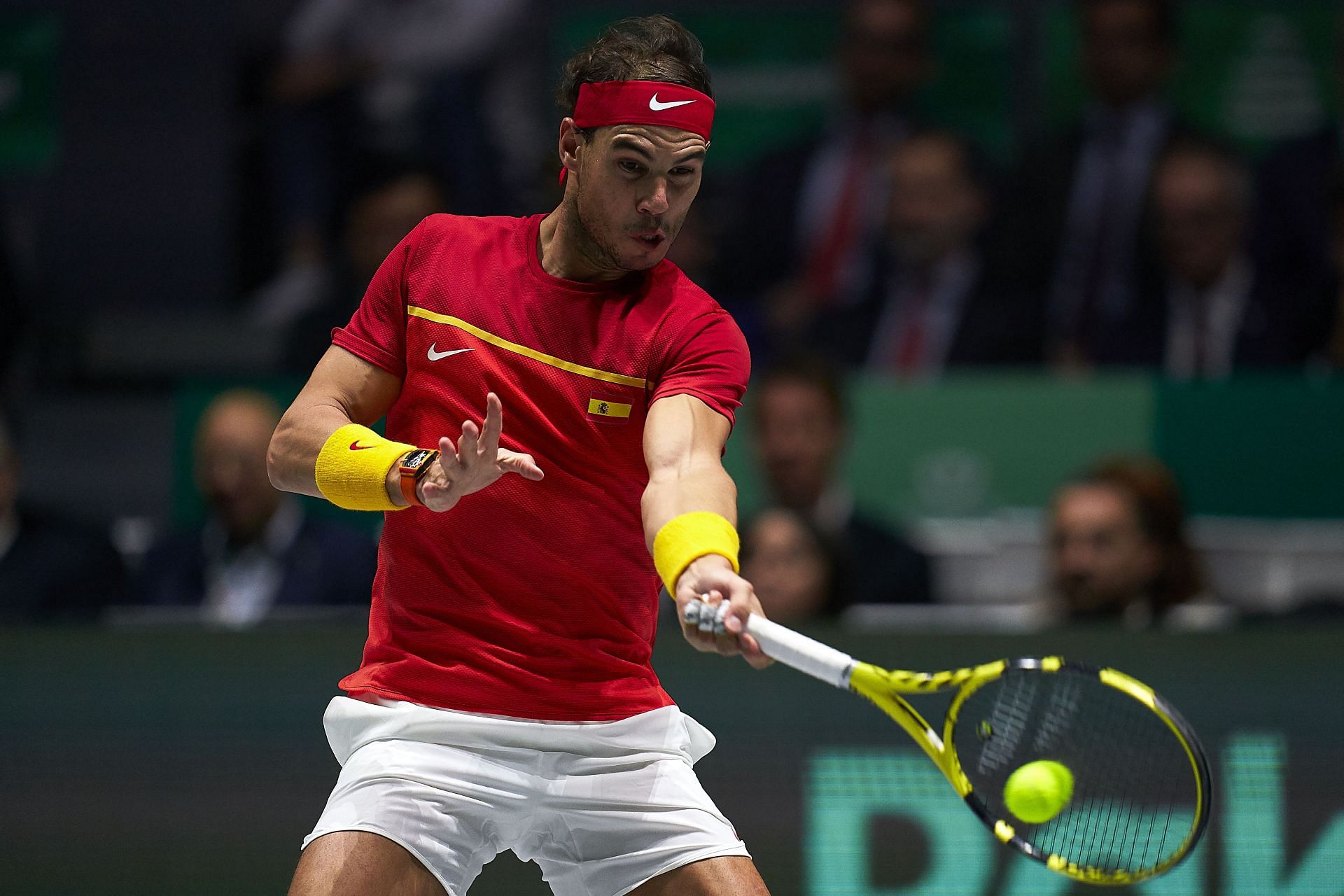 Rafael Nadal at the Davis Cup 2019. (Photo: Getty)