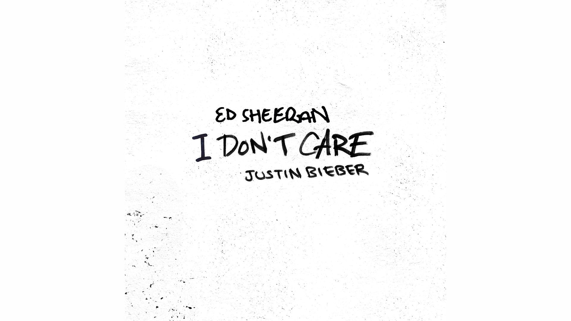 I Don&rsquo;t Care feat Justin Bieber (Image via Spotify)