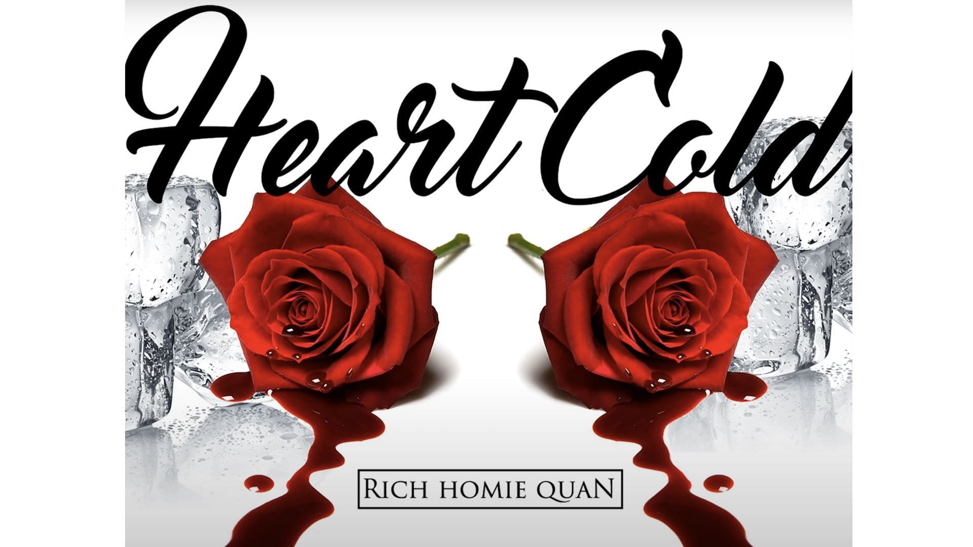 The official cover art for Rich Homie Qyan&#039;s single &#039;Heart Cold&#039; uploaded to YouTube on July 26, 2018 (Image via YouTube/@WERICHHOMIE)