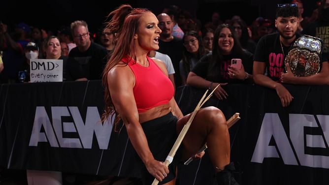 Kamille sends a final message for Mercedes Mone after being "banned from ringside" at AEW All Out 2024