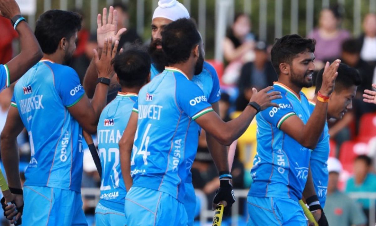 भारत ने चीन को हराकर जीती चैंपियंस ट्रॉफी (Photo Credit - @TheHockeyIndia)