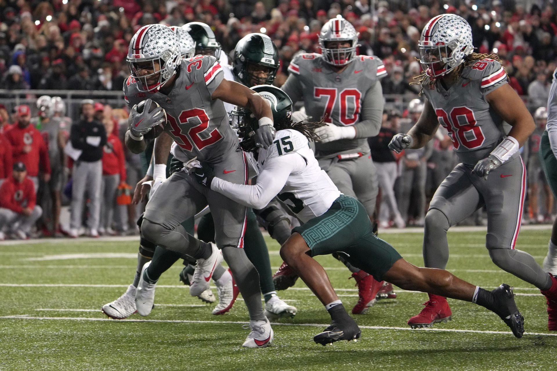 College football: Nov. 11, Michigan State at Ohio State