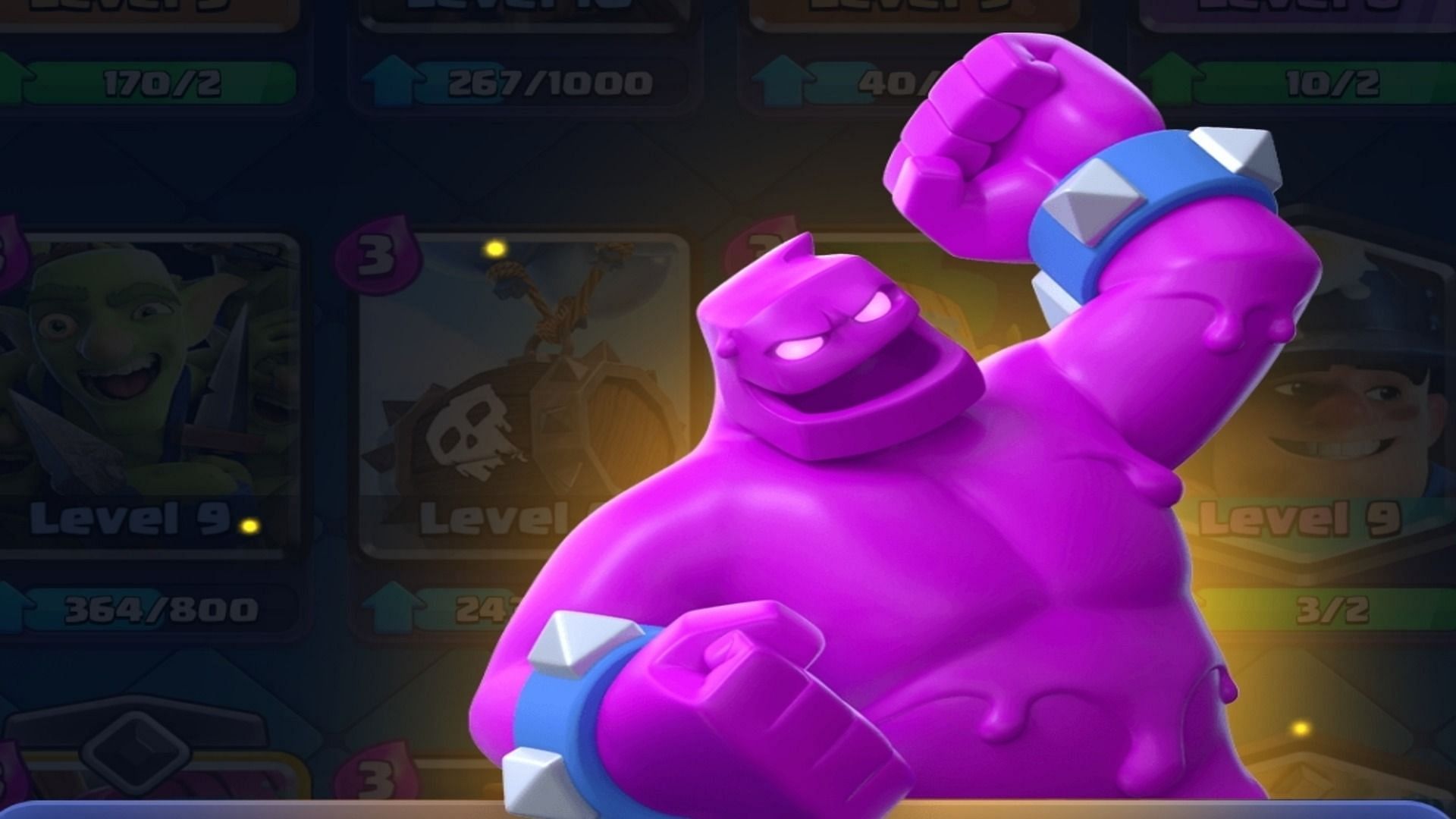 Elixir Golem can be used of offense and defense (Image via Supercell)