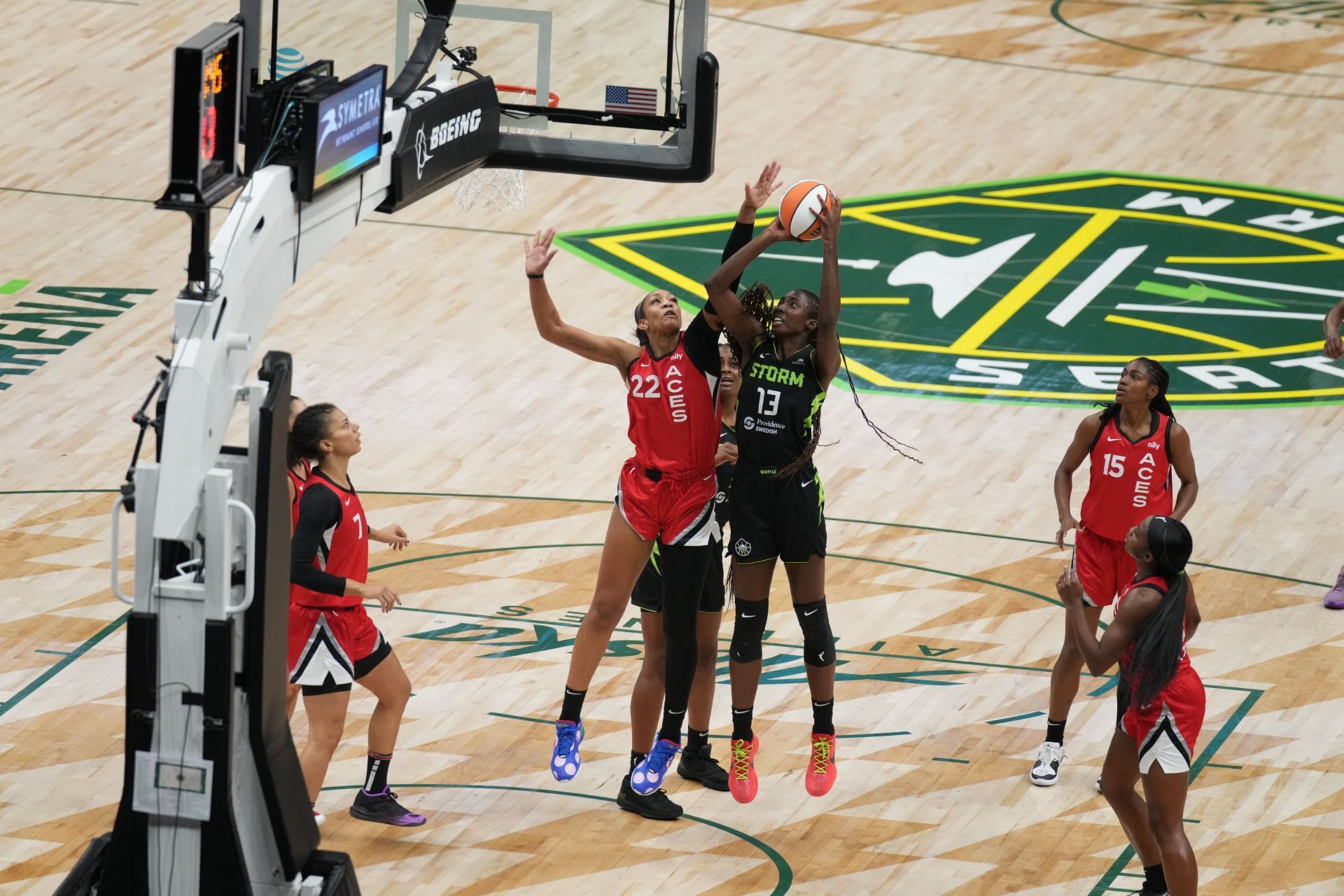 WNBA: JUL 10 Las Vegas Aces at Seattle Storm - Source: Getty