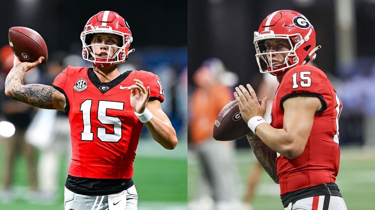 &quot;My favorite people!&rdquo; Georgia QB Carson Beck