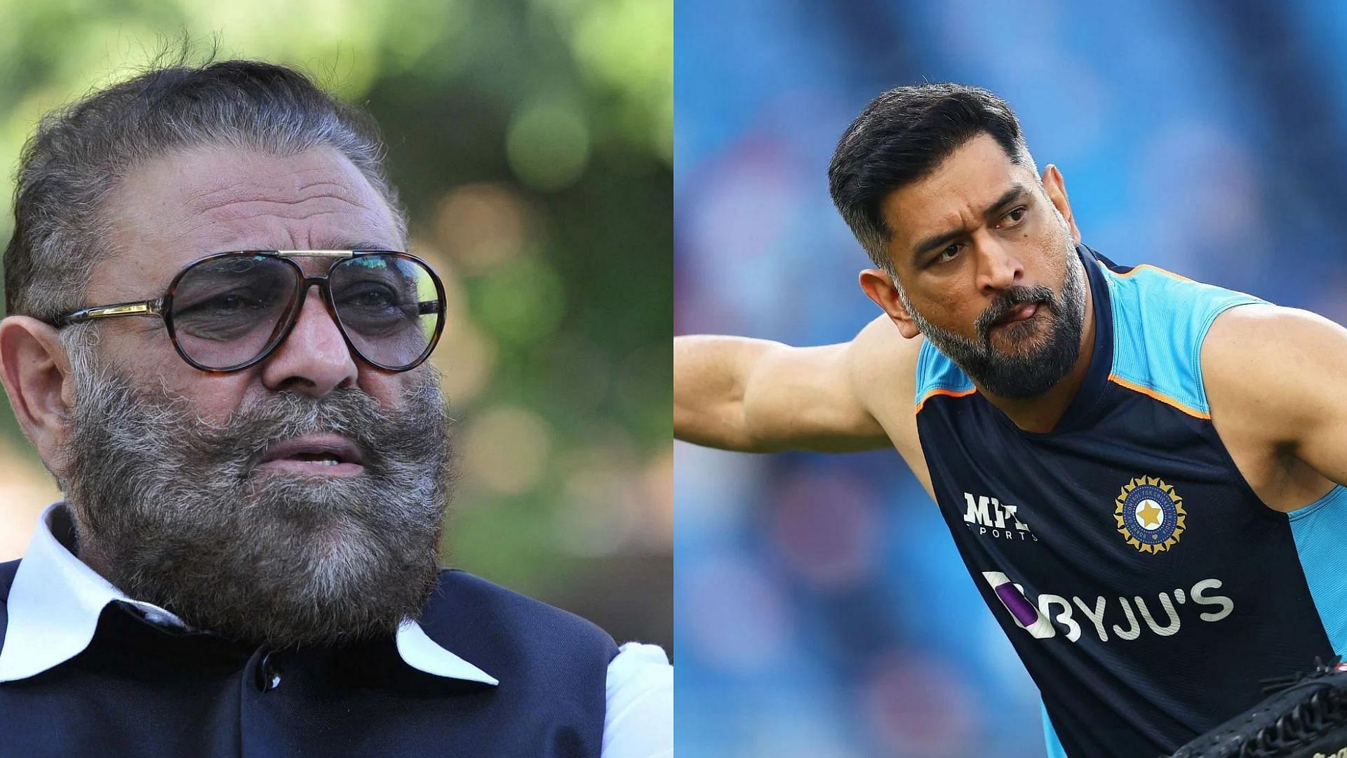 Yograj Singh and MS Dhoni (Image via Getty)