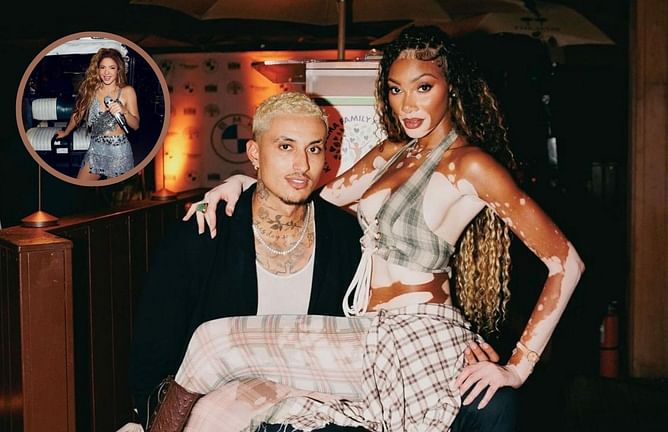 "Need help with the chest moves": Kyle Kuzma's girlfriend Winnie Harlow can't believe her luck dancing with icon Shakira ahead of new single 'Soltera'