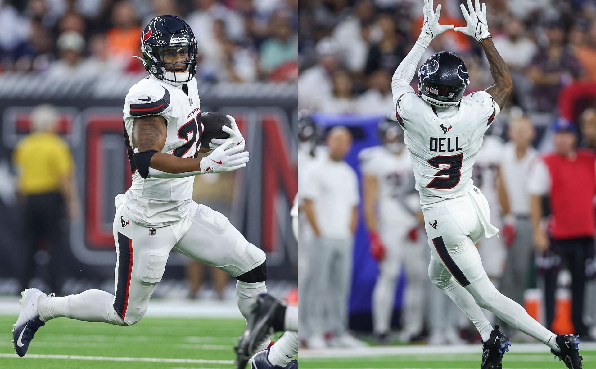 Houston Texans injury report: Latest on Joe Mixon, Tank Dell, and more for Fantasy Football Week 4 (Credit: Imagn)