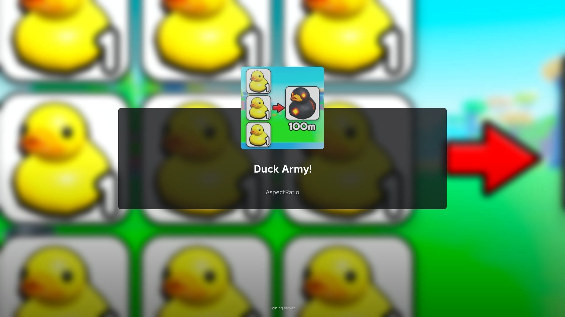 Roblox Duck Army