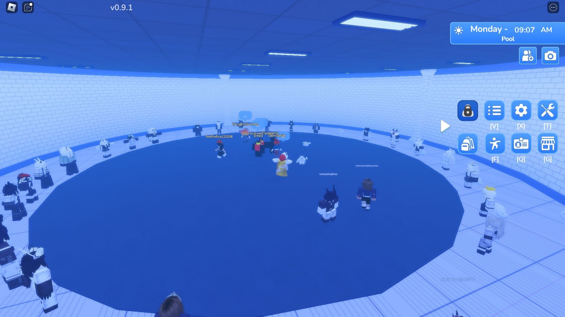 The main lobby (Image via Roblox)