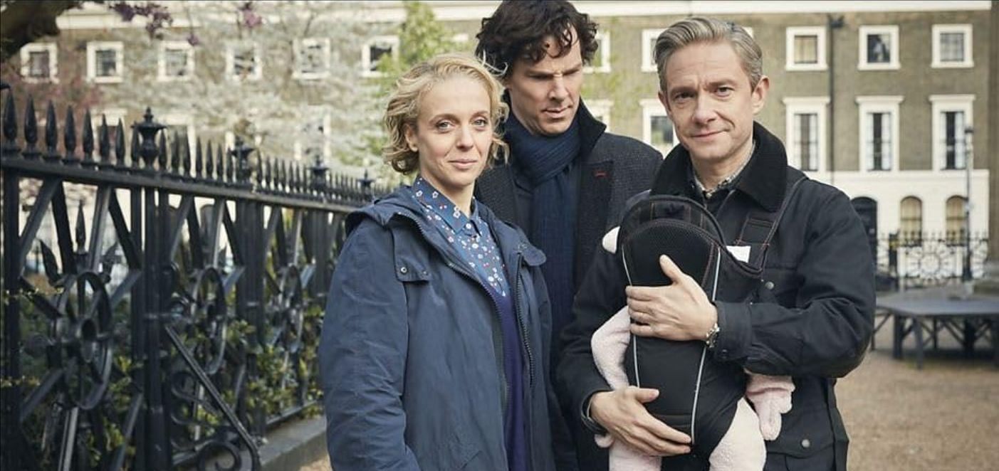 Sherlock eventually meets new characters and makes a family (Image via Amazon Prime Video)