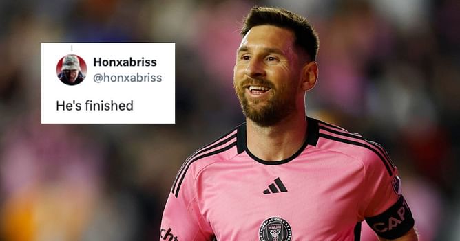 "Cost Miami the game", "He's finished" - Inter Miami fans blast Lionel Messi's superstar teammate as the Herons draw 1-1 with Charlotte FC