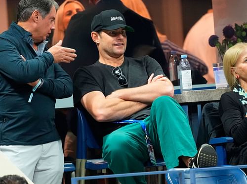 Andy Roddick (center) (Source: Getty)