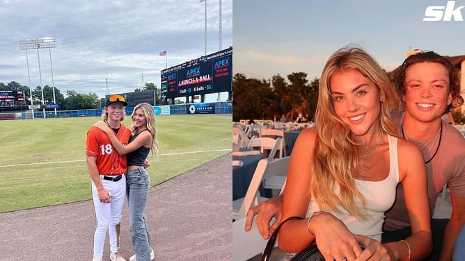 In Photos: Jackson Holliday's wife Chloe glams up in a suit for romantic date night with Orioles rookie husband at NYC