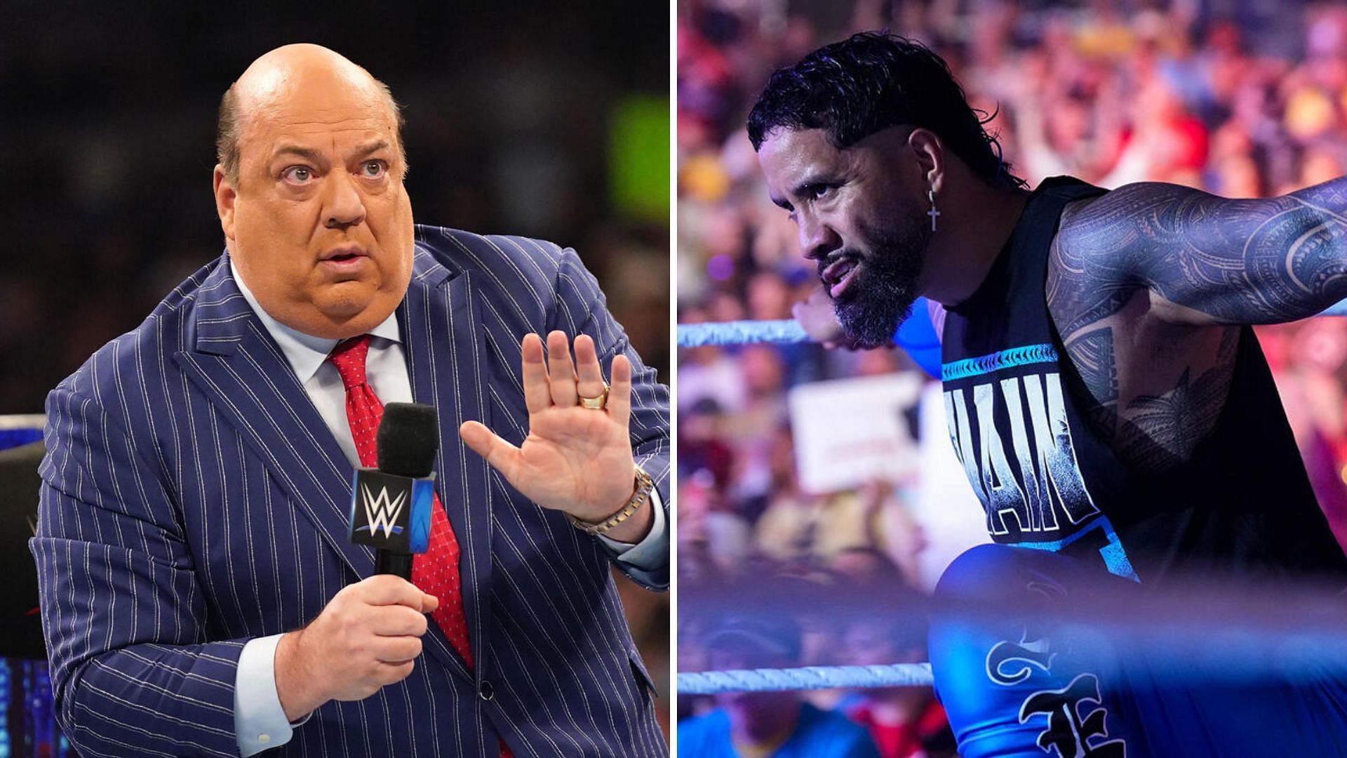 Paul Heyman and Jey Uso [Image credits: WWE.com]