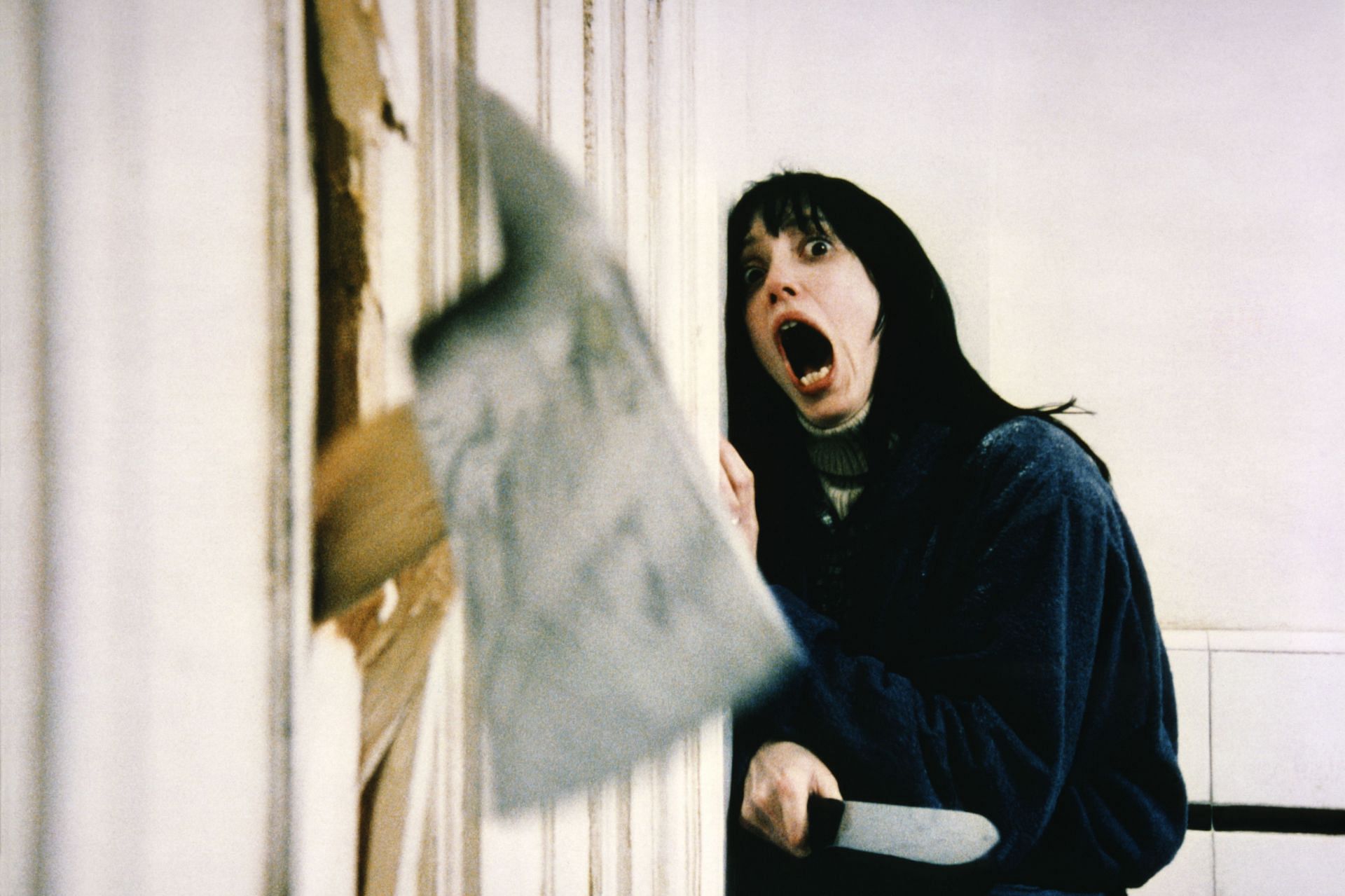 On the Set of &quot;The Shining&quot; - Source: Getty