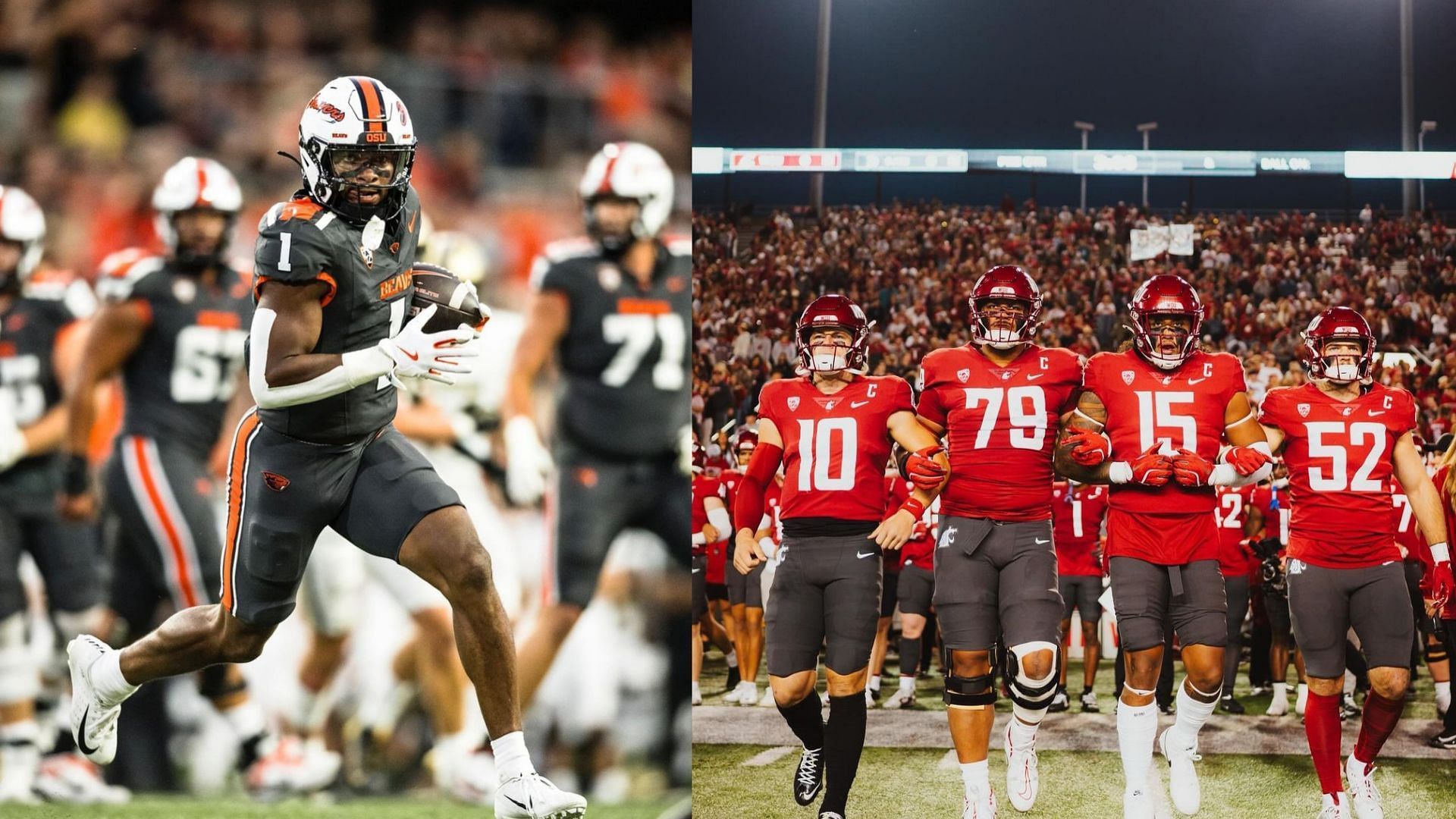 Oregon State and Washington State (Beavers &amp; Cougars