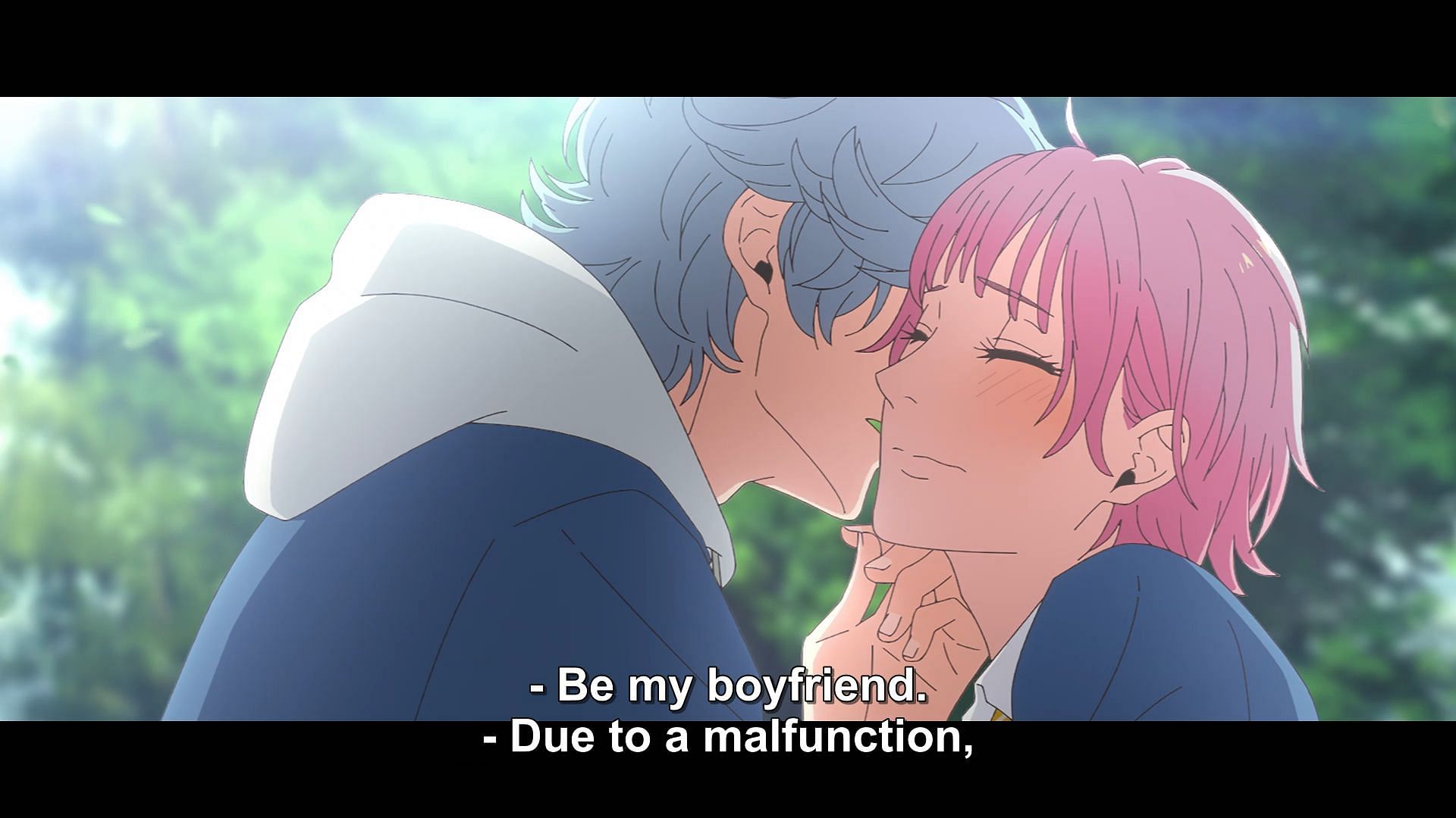 Rei asks out Shion (Image via Studio Deen)