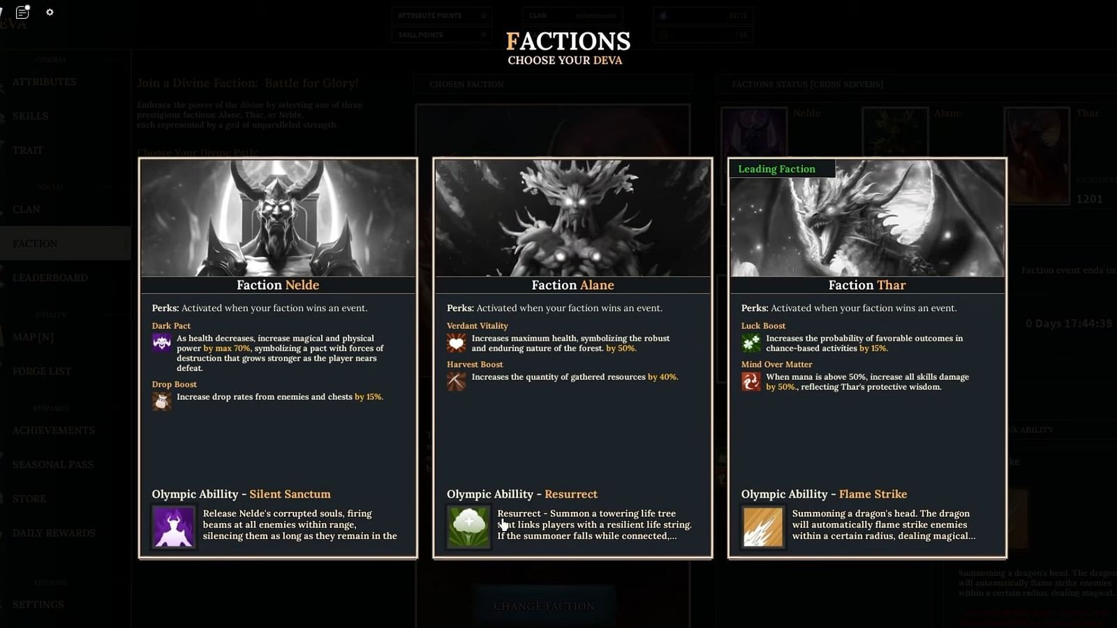 Devas of Creation: Factions Explained