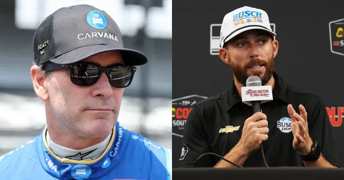 Jimmie Johnson sharing the inspiration behind Ross Chastain