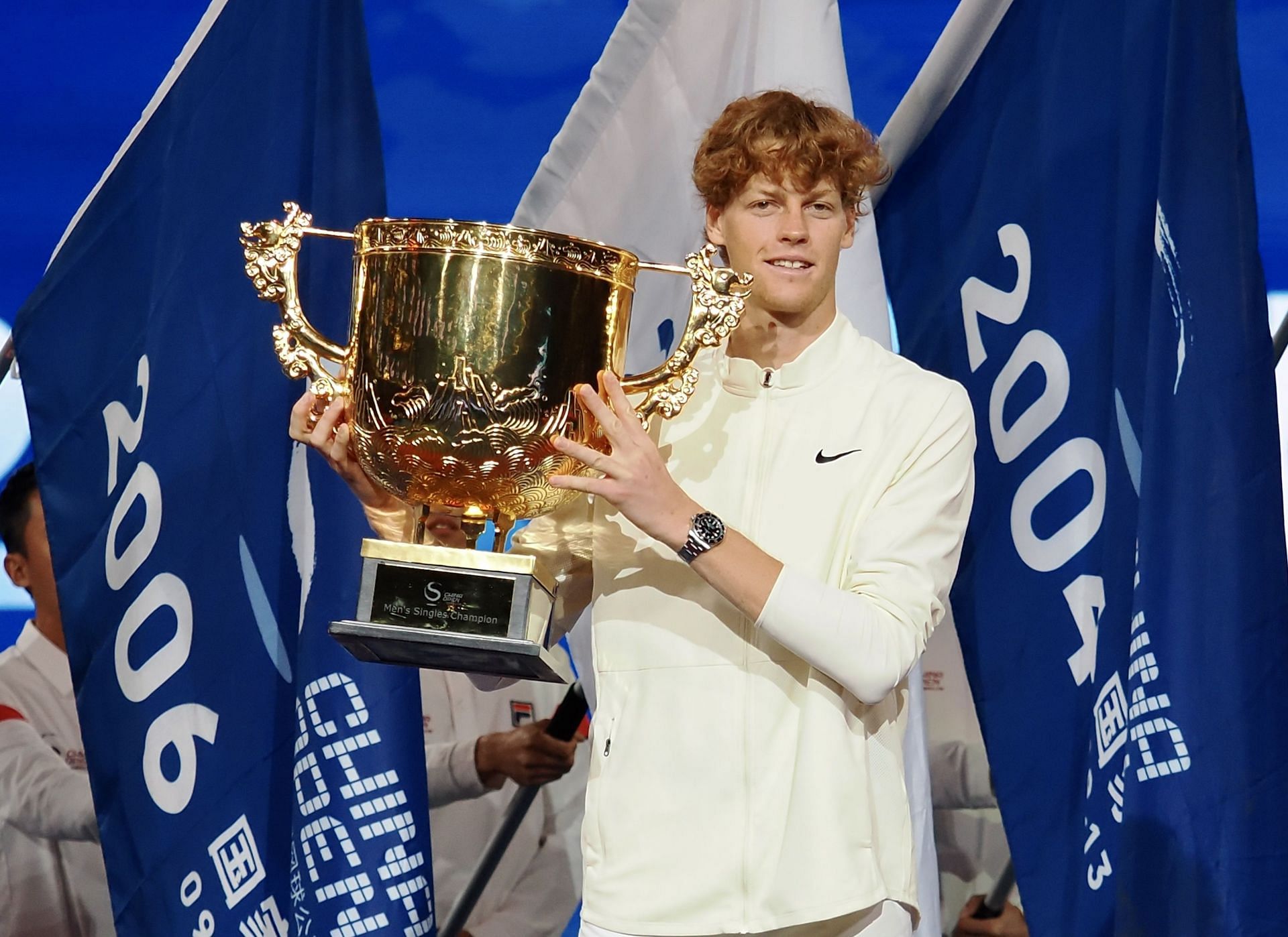 Jannik Sinner won the 2023 China Open (Source: Getty)