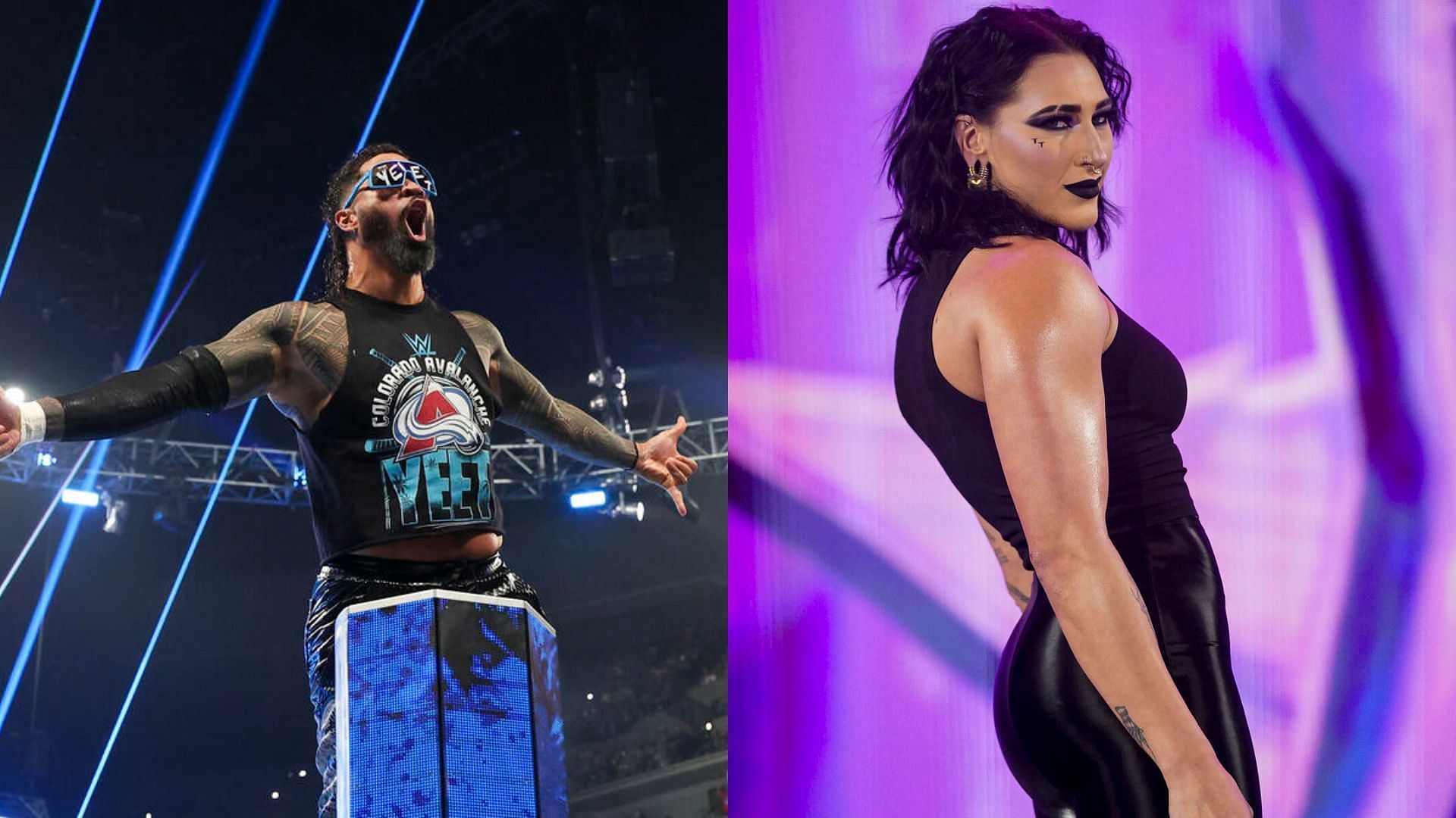Jey Uso (left), Rhea Ripley (right) (Image Credits: WWE.com)